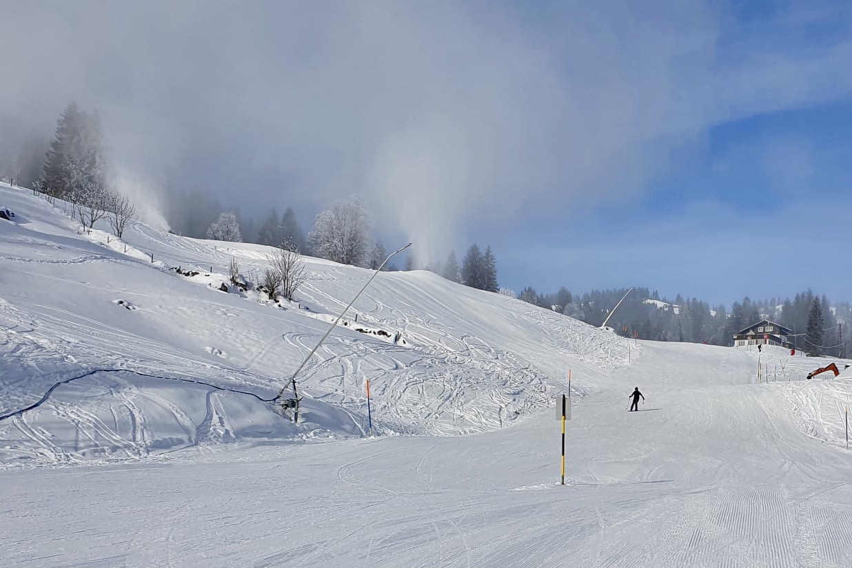 Beschneiung mit Lanzen