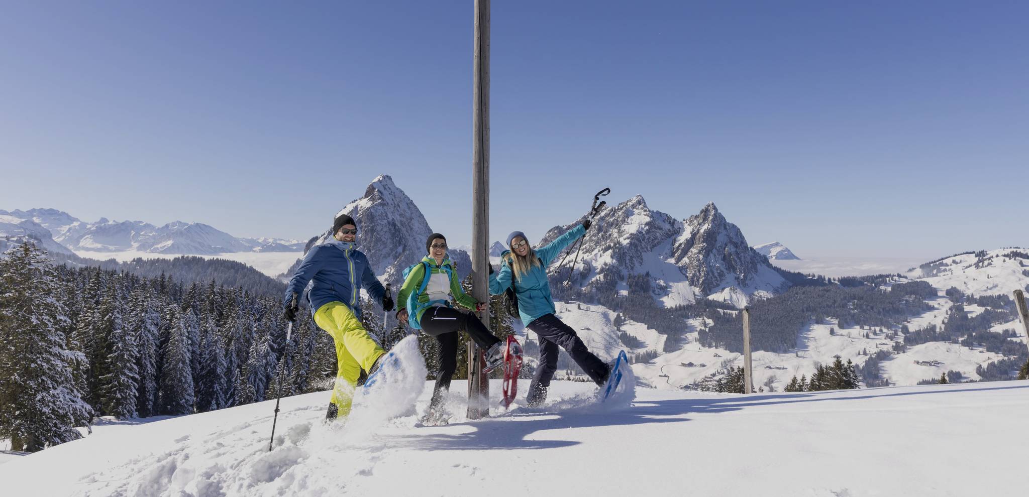 Schneeschuhparadies Burnni-Alpthal