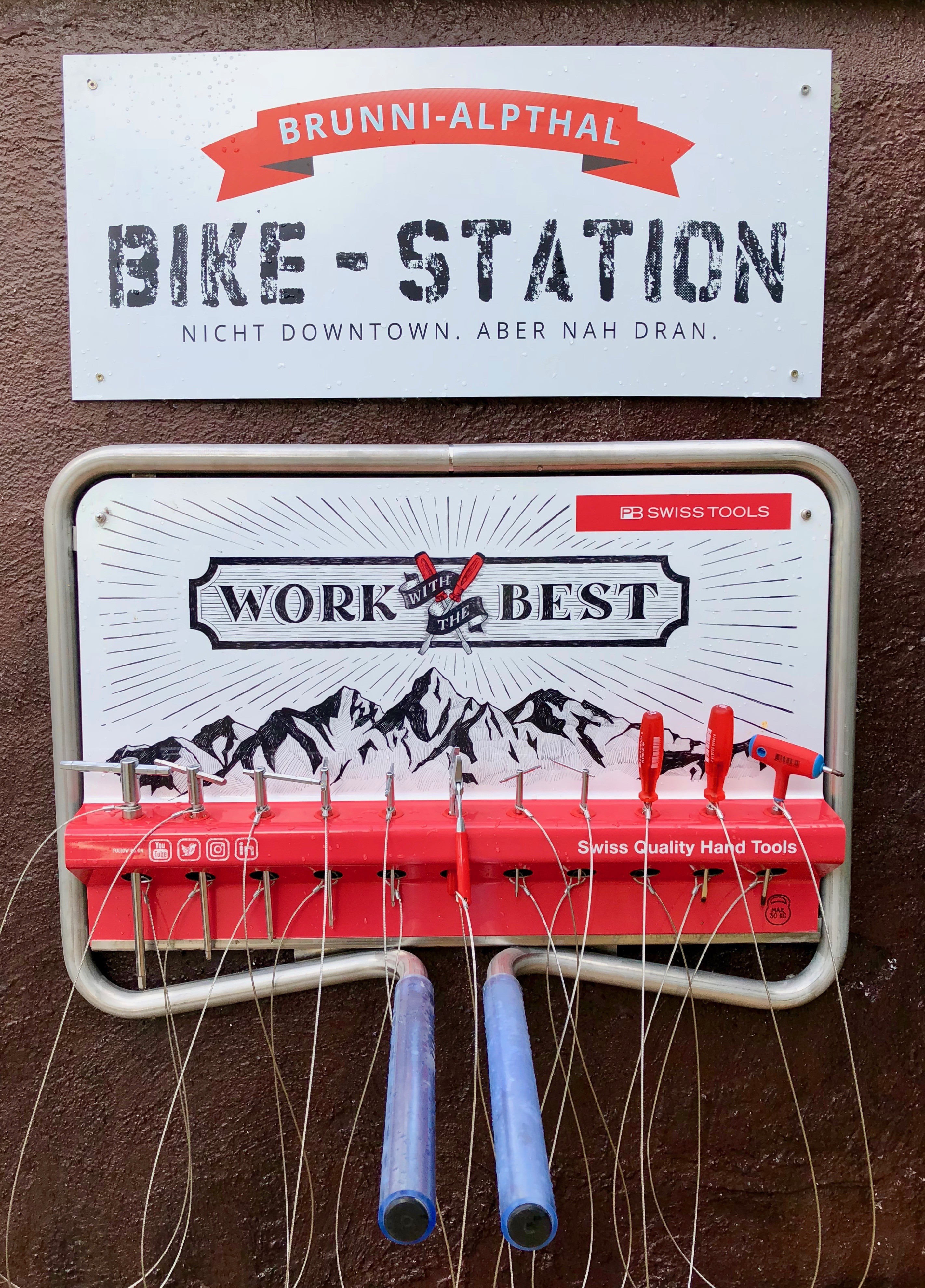 Service-Station für Bikes